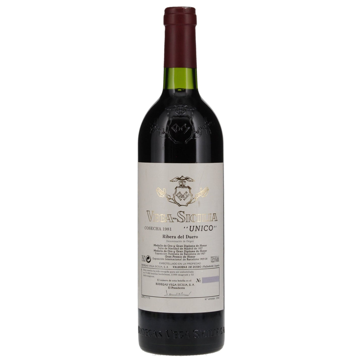Vega Sicilia Unico (1500ml) 1996